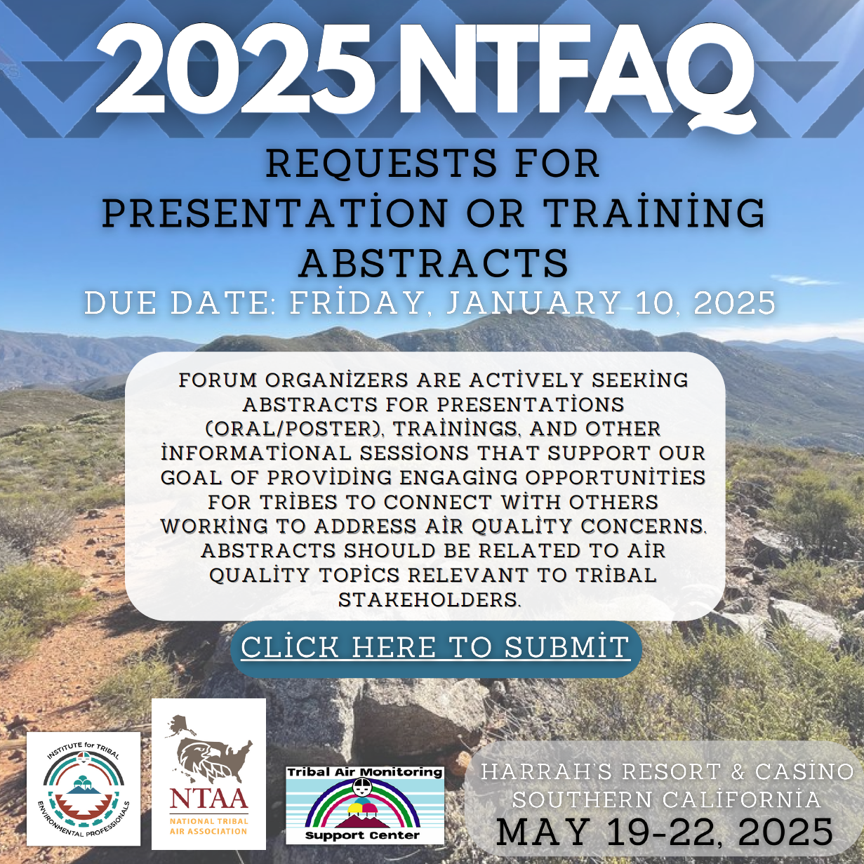 NTFAQ 2025 Save The Date