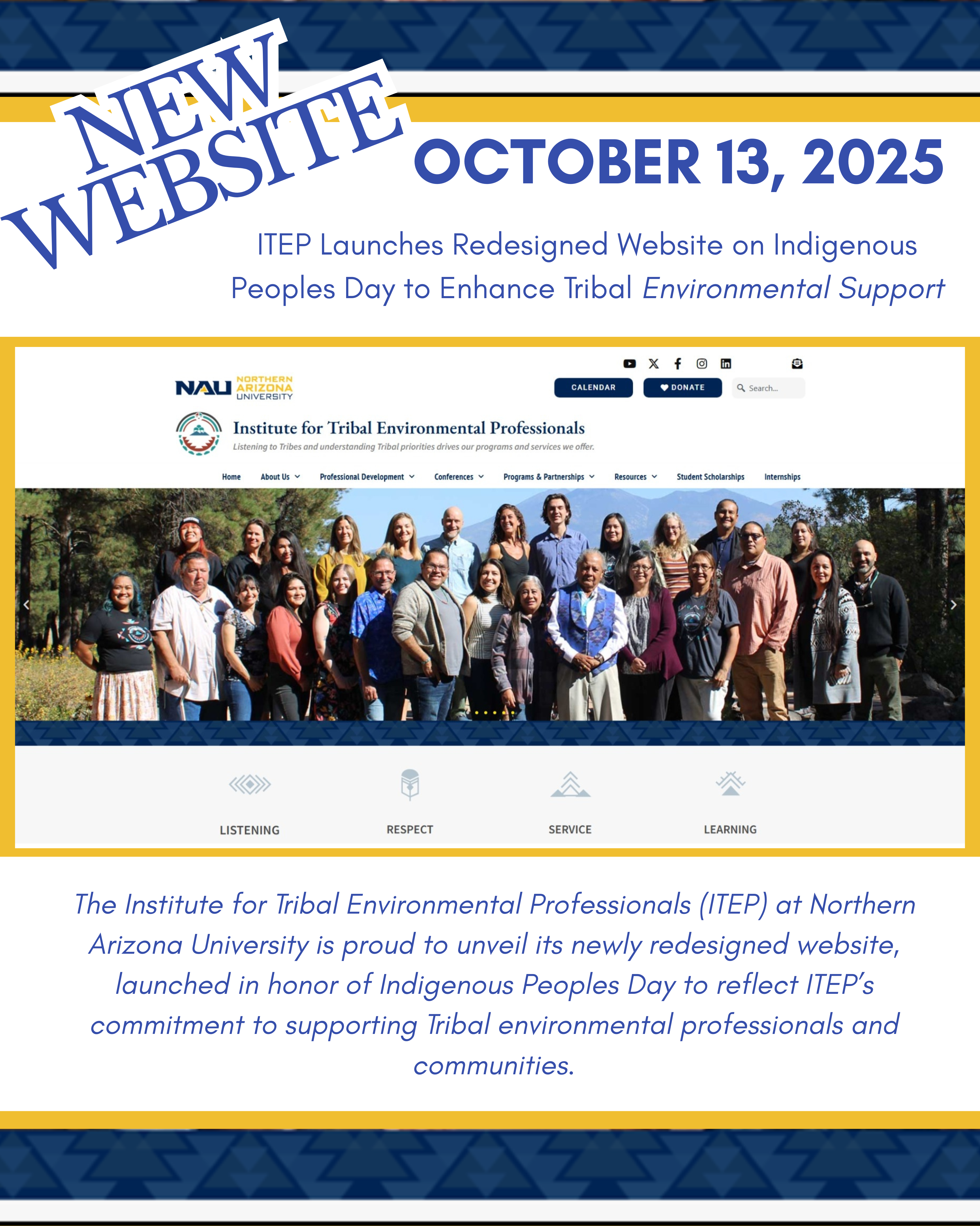 New ITEP Website